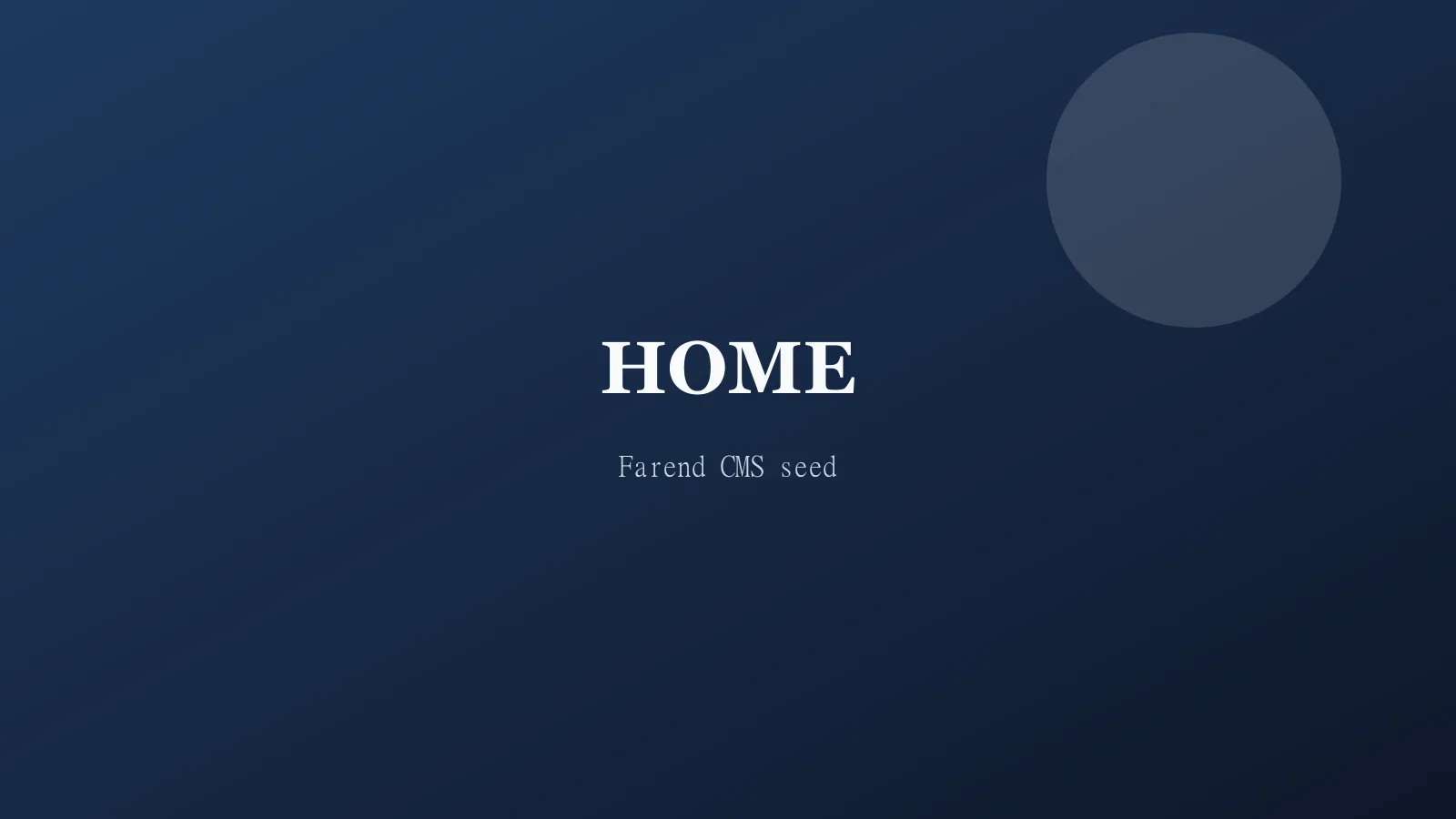 Welcome